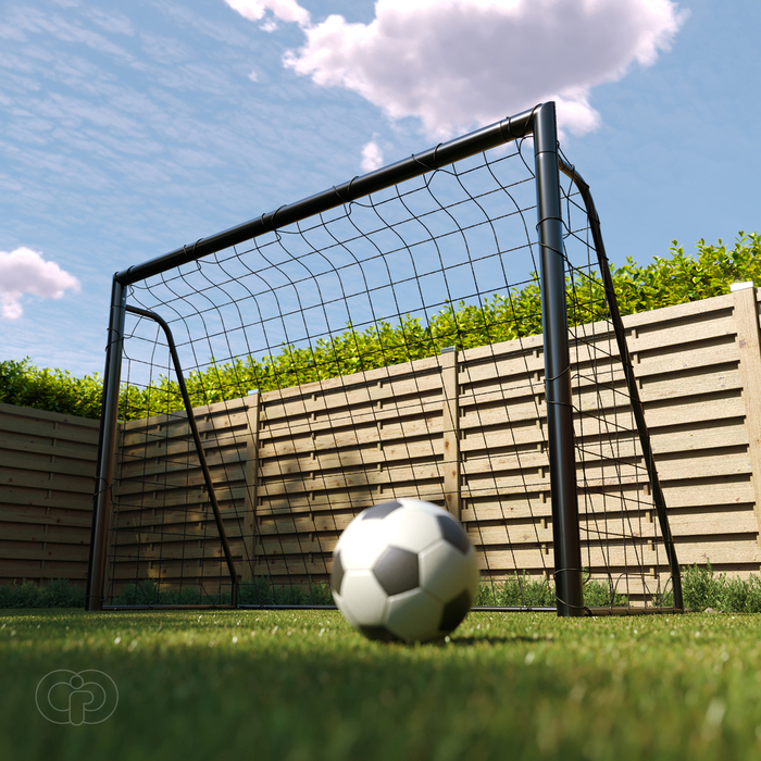 Fotbollsmål Pro 180 x 70 x 120 cm Ud & Leg